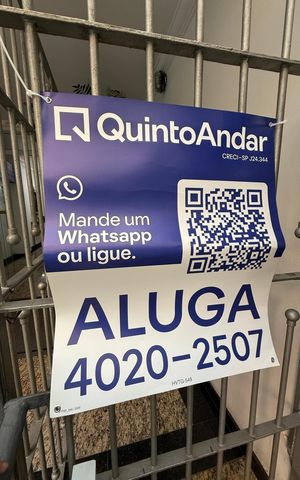 Studio para alugar com 27m², 1 quarto e sem vaga Studio para alugar com 27m², 1 quarto e sem vagaPlaca