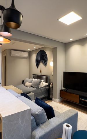 Studio à venda com 42m², 1 quarto e sem vaga Studio à venda com 42m², 1 quarto e sem vagaStudio