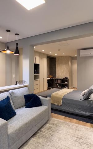 Studio à venda com 42m², 1 quarto e sem vaga Studio à venda com 42m², 1 quarto e sem vagaStudio