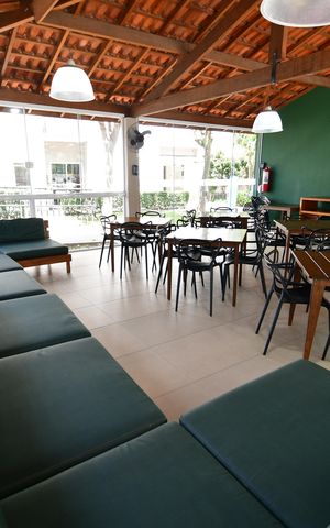 Apartamento para alugar com 49m², 2 quartos e 1 vagaÁrea comum - Salão de festas