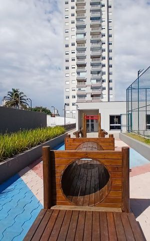 Apartamento à venda com 54m², 2 quartos e 1 vaga Apartamento à venda com 54m², 2 quartos e 1 vagaÁrea comum - Playground