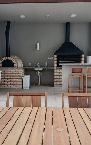 Apartamento à venda com 54m², 2 quartos e 1 vaga Apartamento à venda com 54m², 2 quartos e 1 vagaÁrea comum - Churrasqueira