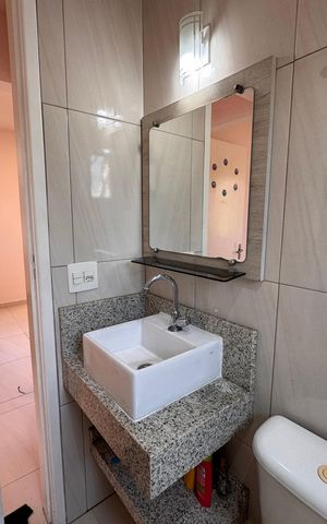 Apartamento para alugar com 50m², 2 quartos e 1 vaga Apartamento para alugar com 50m², 2 quartos e 1 vagaBanheiro