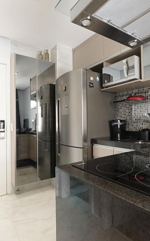 Apartamento à venda com 39m², 1 quarto e 1 vagaCozinha