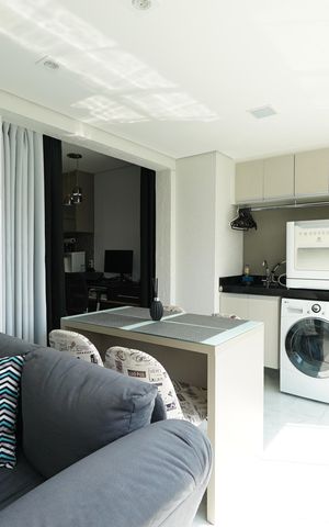 Apartamento à venda com 39m², 1 quarto e 1 vagaVaranda