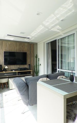 Apartamento à venda com 39m², 1 quarto e 1 vagaVaranda