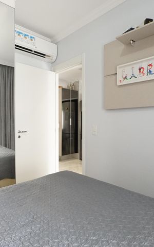 Apartamento à venda com 39m², 1 quarto e 1 vagaQuarto