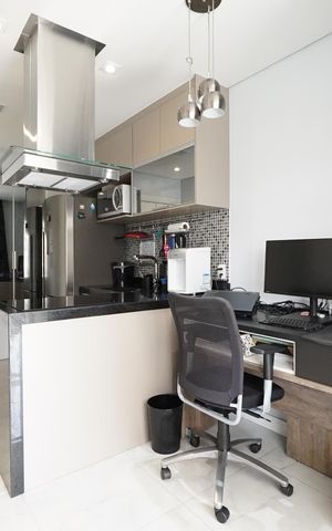 Apartamento à venda com 39m², 1 quarto e 1 vagaSala