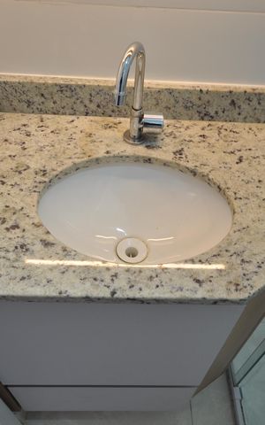 Apartamento para alugar com 27m², 1 quarto e sem vagaBanheiro do Quarto Suíte