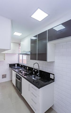 Apartamento para alugar com 38m², 2 quartos e 1 vaga Apartamento para alugar com 38m², 2 quartos e 1 vagaCozinha e Área de Serviço