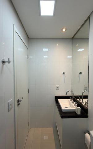 Apartamento para alugar com 36m², 1 quarto e 1 vaga Apartamento para alugar com 36m², 1 quarto e 1 vagaBanheiro Social