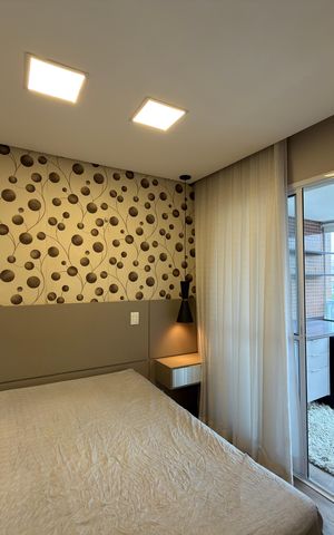 Apartamento para alugar com 36m², 1 quarto e 1 vaga Apartamento para alugar com 36m², 1 quarto e 1 vagaSala/Quarto