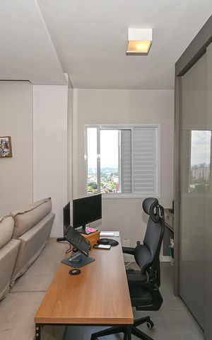 Apartamento para alugar com 61m², 1 quarto e 1 vagaEscritório