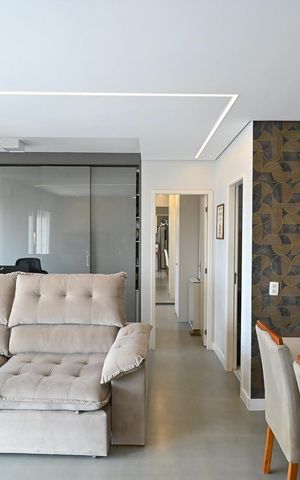Apartamento para alugar com 61m², 1 quarto e 1 vagaSala