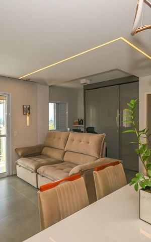 Apartamento para alugar com 61m², 1 quarto e 1 vagaSala