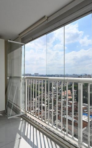 Apartamento para alugar com 61m², 1 quarto e 1 vagaVaranda