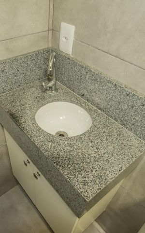 Studio para alugar com 19m², 1 quarto e sem vaga Studio para alugar com 19m², 1 quarto e sem vagaBanheiro