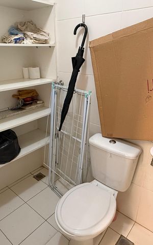Apartamento para alugar com 140m², 4 quartos e 2 vagasBanheiro de serviço