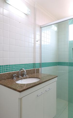 Apartamento para alugar com 102m², 3 quartos e 2 vagasBanheiro Social
