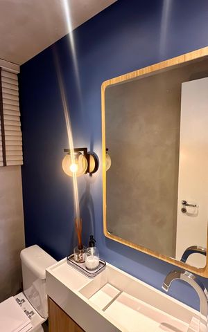 Apartamento à venda com 103m², 3 quartos e 2 vagas Apartamento à venda com 103m², 3 quartos e 2 vagasBanheiro 2