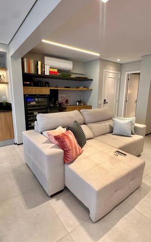 Apartamento à venda com 103m², 3 quartos e 2 vagas Apartamento à venda com 103m², 3 quartos e 2 vagasSala