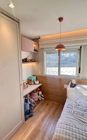 Apartamento à venda com 103m², 3 quartos e 2 vagas Apartamento à venda com 103m², 3 quartos e 2 vagasQuarto 3