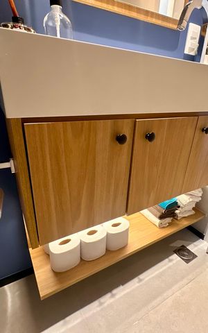Apartamento à venda com 103m², 3 quartos e 2 vagas Apartamento à venda com 103m², 3 quartos e 2 vagasBanheiro 2