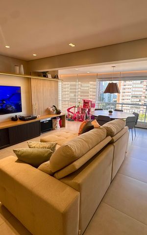 Apartamento à venda com 103m², 3 quartos e 2 vagas Apartamento à venda com 103m², 3 quartos e 2 vagasSala
