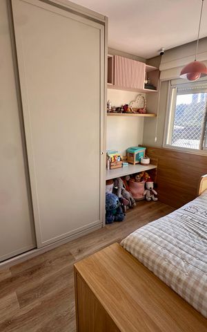 Apartamento à venda com 103m², 3 quartos e 2 vagas Apartamento à venda com 103m², 3 quartos e 2 vagasQuarto 3