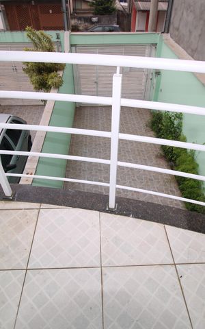 Casa para alugar com 100m², 2 quartos e 2 vagasVaranda da suíte 2