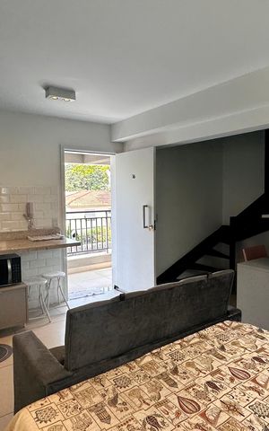 Studio para alugar com 60m², 1 quarto e sem vaga