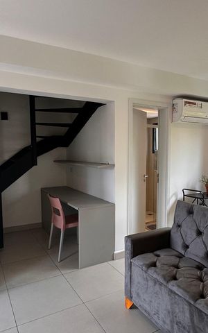 Studio para alugar com 60m², 1 quarto e sem vaga