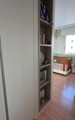 Apartamento à venda com 110m², 3 quartos e 2 vagas Apartamento à venda com 110m², 3 quartos e 2 vagasquarto 2