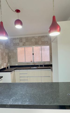 Casa para alugar com 98m², 2 quartos e 1 vagaCozinha