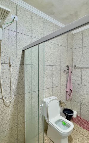 Casa para alugar com 98m², 2 quartos e 1 vagaBanheiro 1