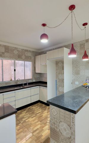 Casa para alugar com 98m², 2 quartos e 1 vagaCozinha
