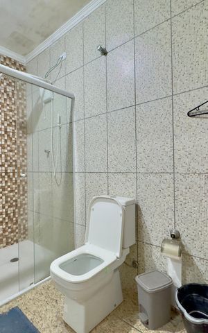 Casa para alugar com 98m², 2 quartos e 1 vagaBanheiro 1