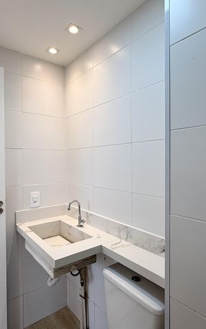 Apartamento à venda com 38m², 2 quartos e sem vaga Apartamento à venda com 38m², 2 quartos e sem vagaBanheiro
