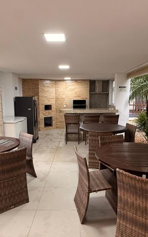 Apartamento à venda com 114m², 3 quartos e 2 vagasChurrasqueira