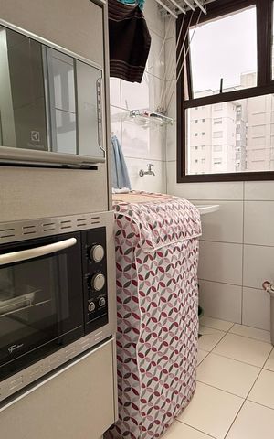 Apartamento à venda com 114m², 3 quartos e 2 vagasCozinha e Área de Serviço