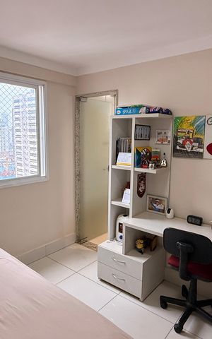 Apartamento à venda com 114m², 3 quartos e 2 vagasSuíte 2