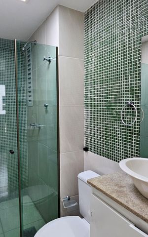 Apartamento para alugar com 60m², 2 quartos e 1 vaga Apartamento para alugar com 60m², 2 quartos e 1 vagaBanheiro