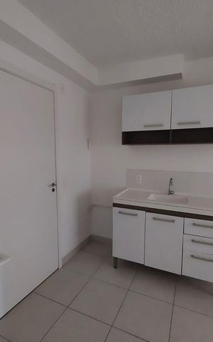 Apartamento para alugar com 35m², 2 quartos e sem vaga Apartamento para alugar com 35m², 2 quartos e sem vagaCozinha e Área de Serviço