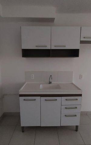 Apartamento para alugar com 35m², 2 quartos e sem vaga Apartamento para alugar com 35m², 2 quartos e sem vagaCozinha