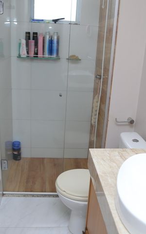 Apartamento à venda com 80m², 3 quartos e 2 vagasBanheiro