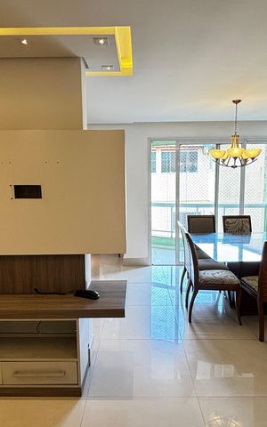 Apartamento para alugar com 123m², 3 quartos e 4 vagas Apartamento para alugar com 123m², 3 quartos e 4 vagasSala - Sala de Jantar