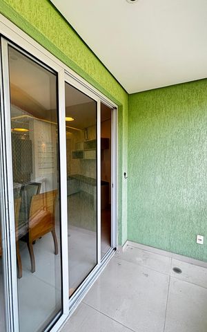 Apartamento para alugar com 123m², 3 quartos e 4 vagas Apartamento para alugar com 123m², 3 quartos e 4 vagasSala - Sala de Jantar Varanda
