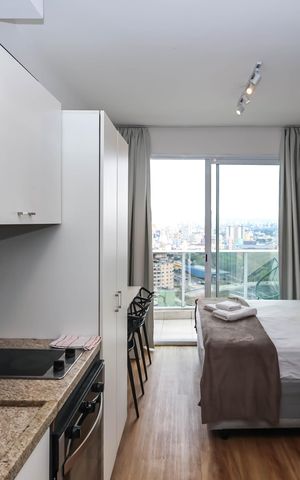 Studio à venda com 22m², 1 quarto e 1 vagaStudio