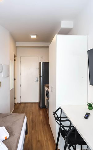 Studio à venda com 22m², 1 quarto e 1 vagaStudio