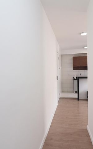 Apartamento à venda com 46m², 2 quartos e 1 vagaCorredor